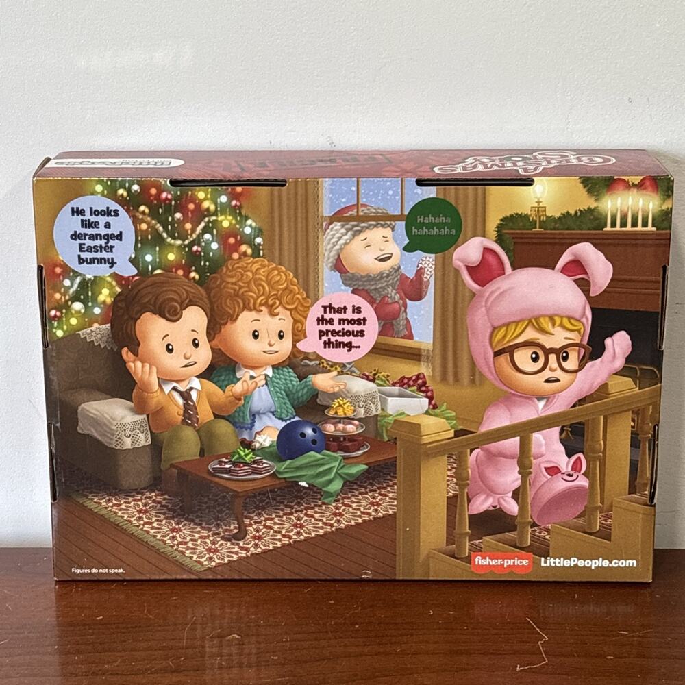 Fisher-Price Little People Collector Series “A Christmas Story” Leg Lamp NEW - Picture 2 of 5